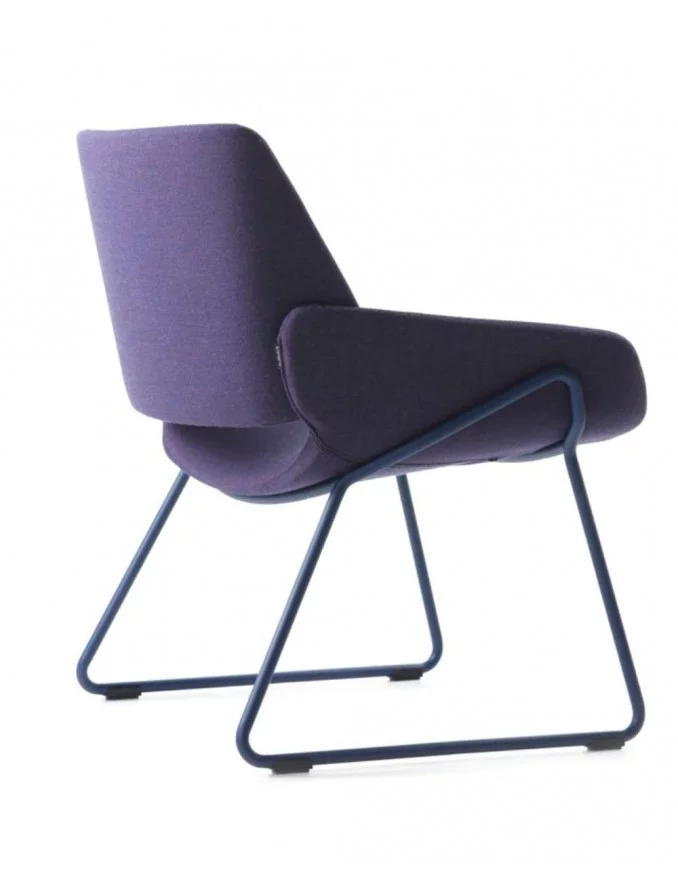 Low armchair COLOR GREEN design MONK
