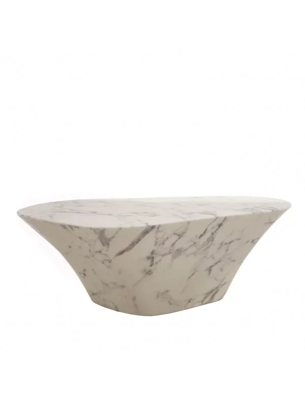 Table basse marbre - POLS POTTEN blanc