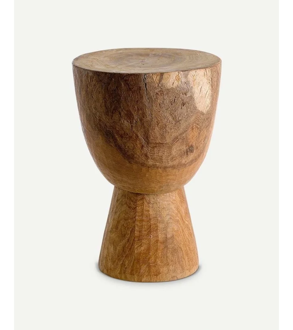 Small wooden stool TAM TAM - POLS POTTEN