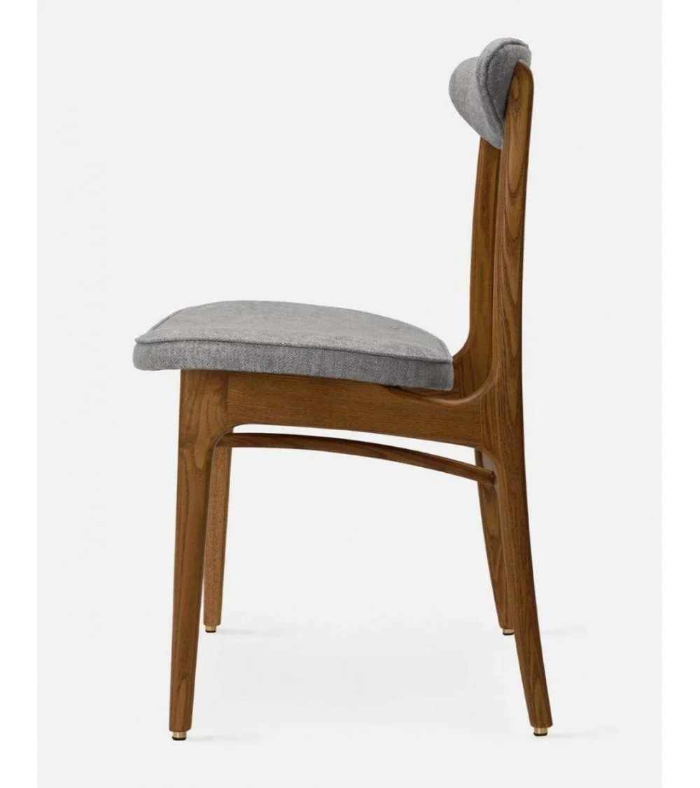 Cadeira de madeira retro TISSU GRIS 200-190 - 366Concept