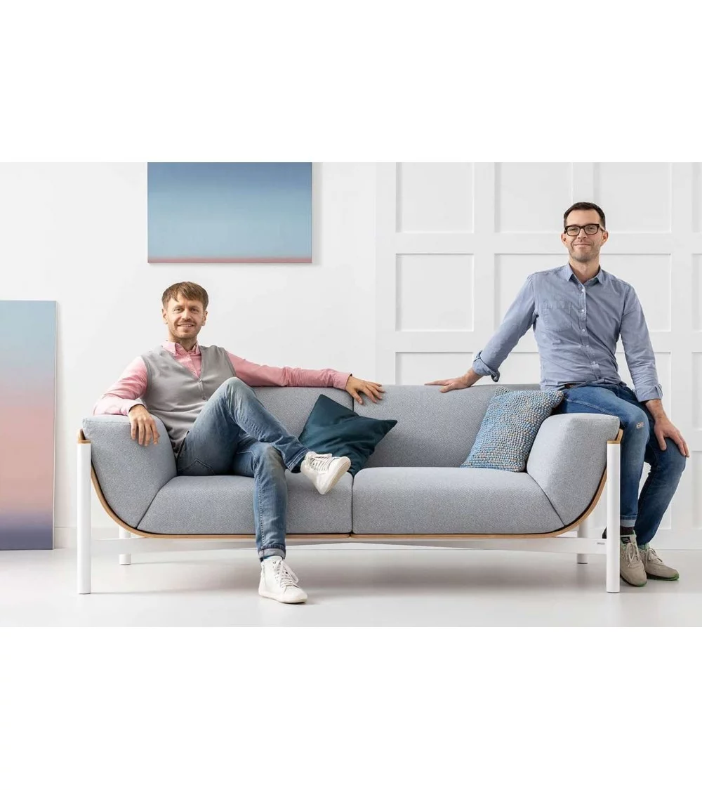 Design sofa 2 seater customizable VELO - TAKE ME HOME