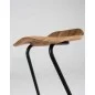 Design bar stool in wood and STRAIN - PROSTORIA