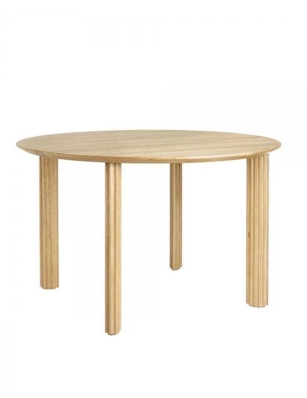 Table à manger ronde design scandinave COMFORT CIRCLE - UMAGE 