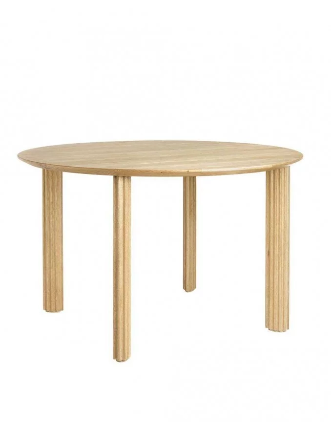 COMFORT CIRCLE Scandinavian design round dining table - UMAGE
