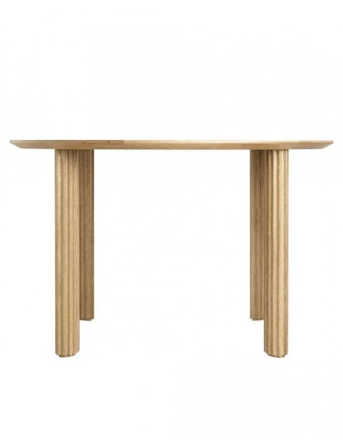 COMFORT CIRCLE Scandinavian design round dining table - UMAGE
