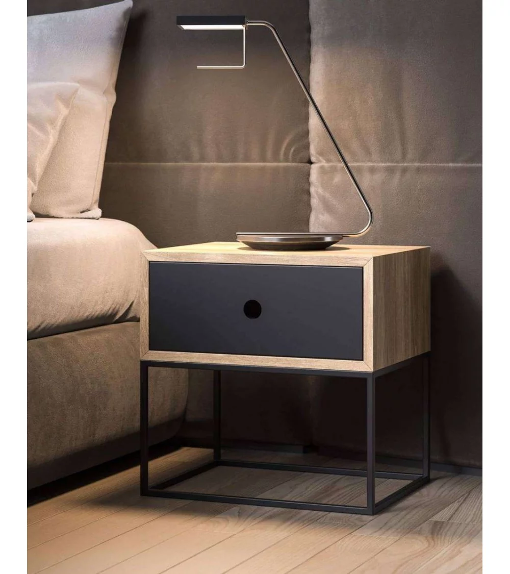 Scandinavian design bedside table with drawer ARSEN - TAKE ME HOME