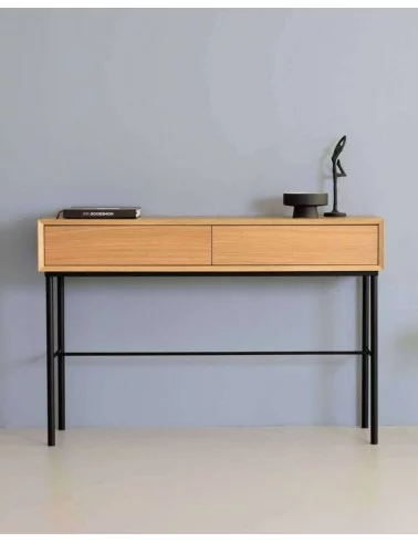 Wooden console with drawer AURORA - TAKE ME HOME