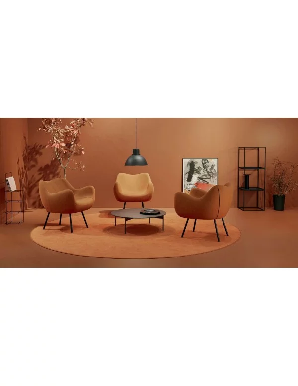 Poltrona lounge morbida di design RM58 - VZOR