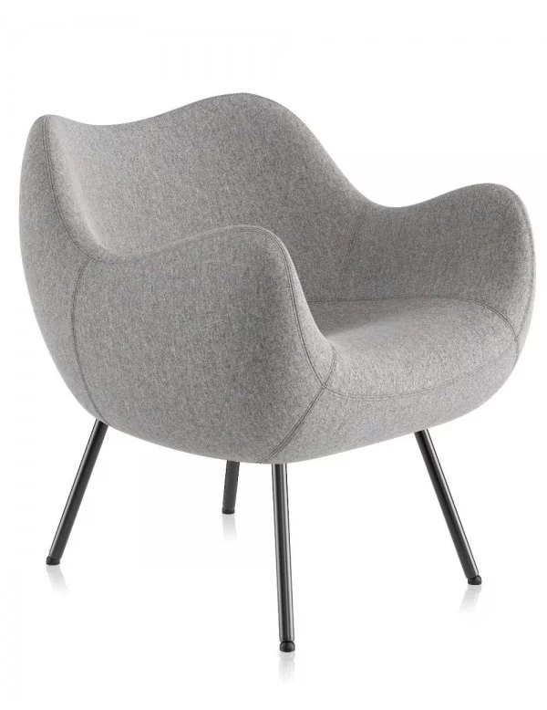 RM58 soft designer lounge armchair - VZOR
