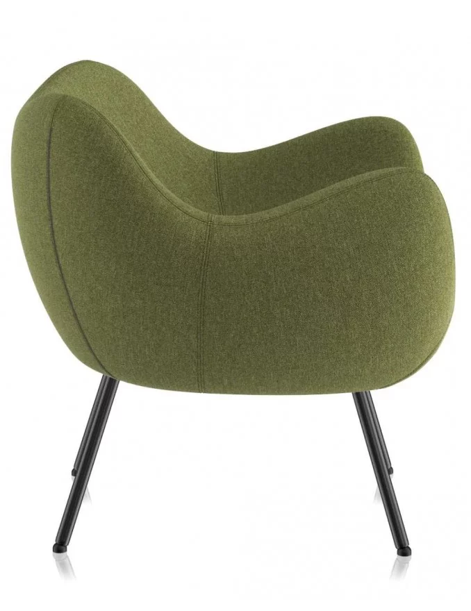 RM58 zachte design lounge fauteuil - VZOR groen