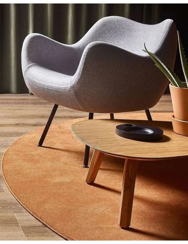 Poltrona da soggiorno design soft RM58 - grigio VZOR