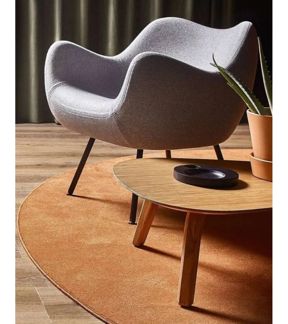 Poltrona da soggiorno design soft RM58 - grigio VZOR