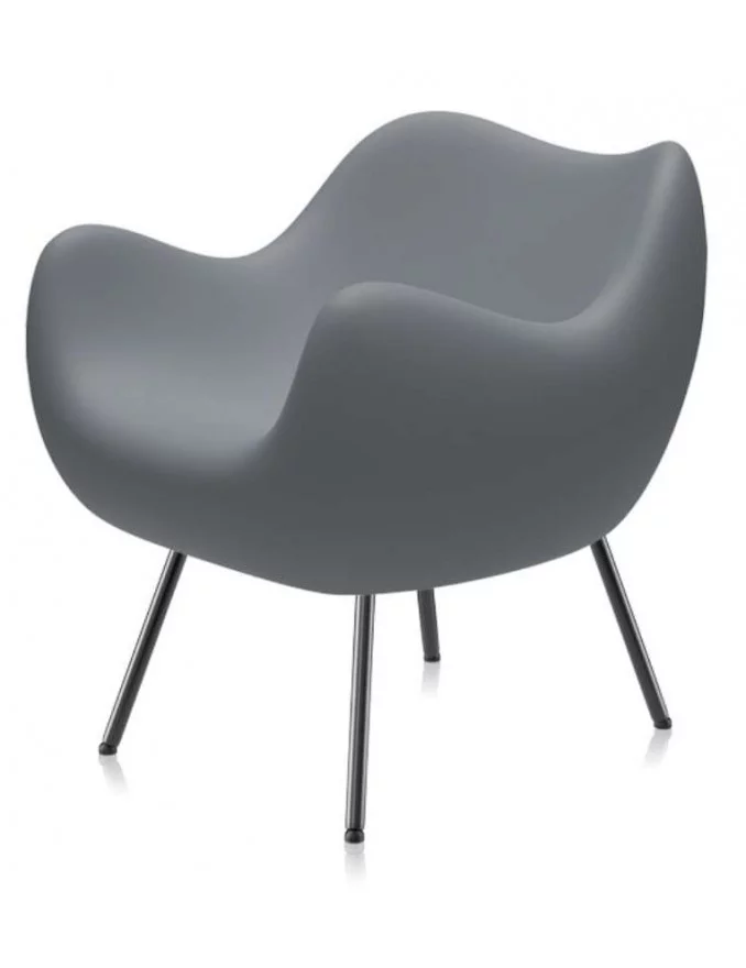 Design armchair RM58 Mat - VZOR gray