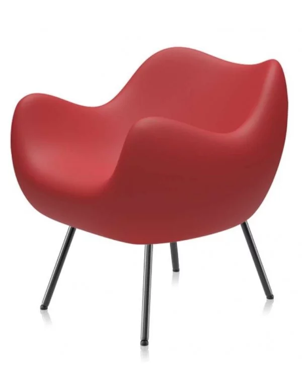 Design armchair RM58 Mat - VZOR red