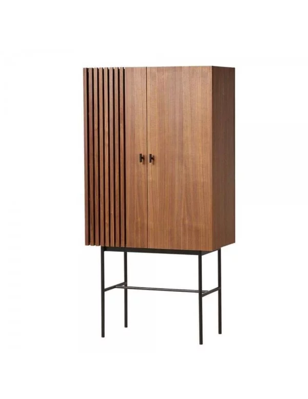 Design hoog houten dressoir ARRAY - WOUD