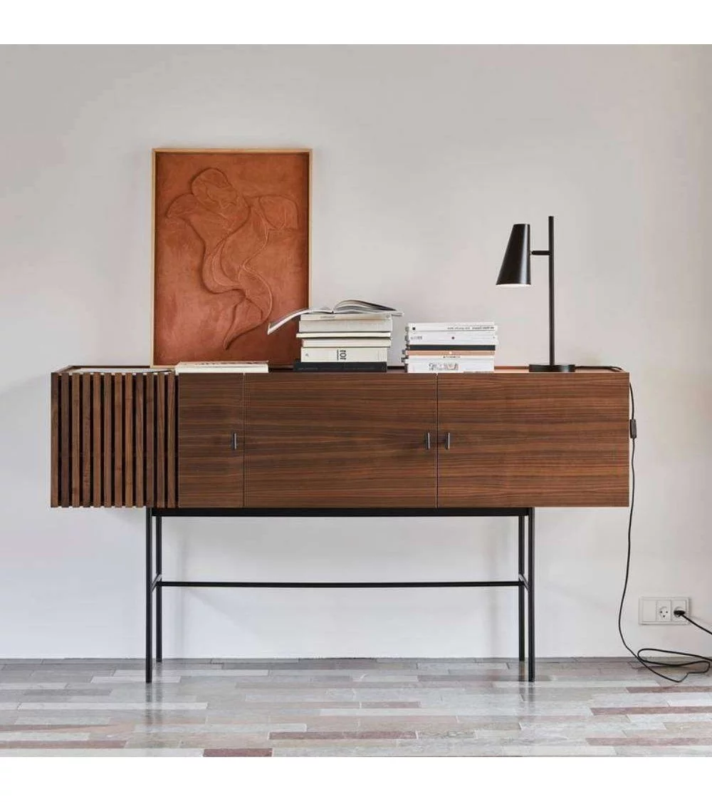 Buffet long enfilade scandinave noyer ARRAY - WOUD Buffet long enfilade scandinave noyer ARRAY - WOUD