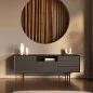 Buffet bas design moderne en bois noir AURORA - TAKE ME HOME