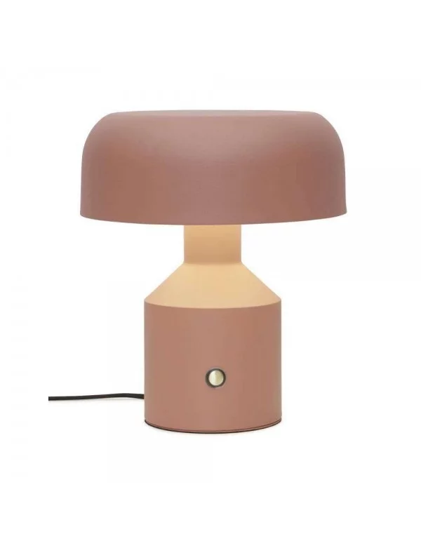Design round terracotta table lamp PORTO - IT'S ABOUT ROMI