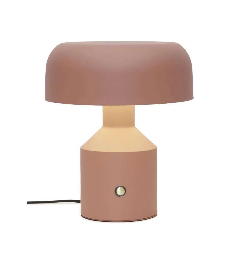 Design round terracotta table lamp PORTO - IT'S ABOUT ROMI