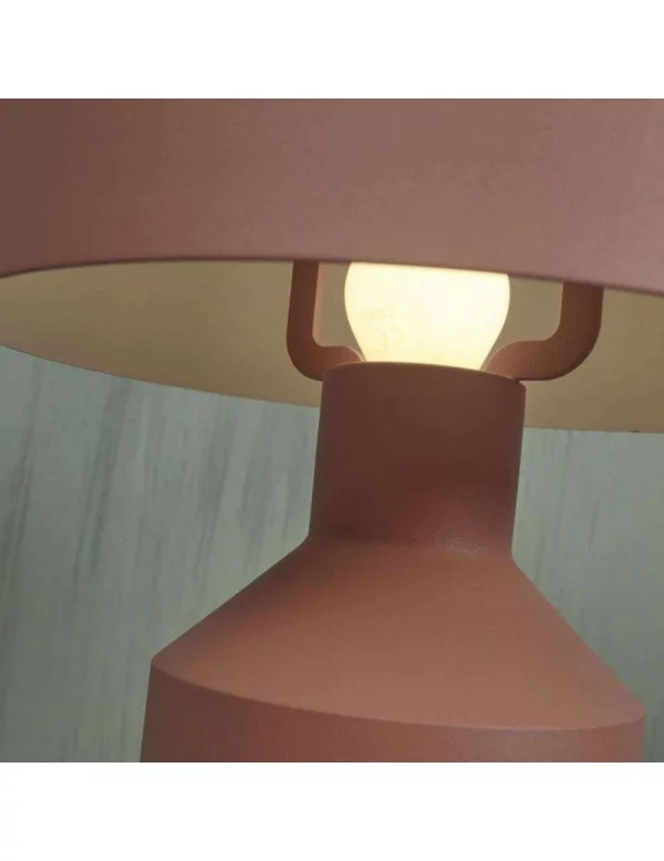 Lampe de table design ronde terracotta PORTO - IT'S ABOUT ROMI