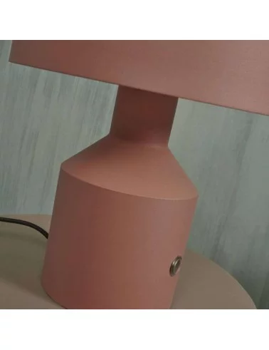 Lámpara de mesa redonda de diseño en terracota PORTO - IT'S ABOUT ROMI