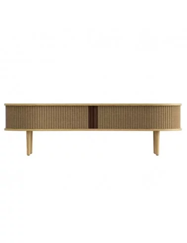 Mueble de TV escandinavo de madera AUDACIOUS - UMAGE roble claro azúcar marrón
