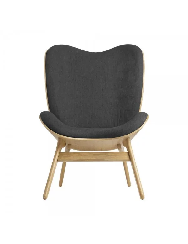 Sessel im skandinavischen Design A CONVERSATION PIECE TALL - UMAGE heller Eichenschatten