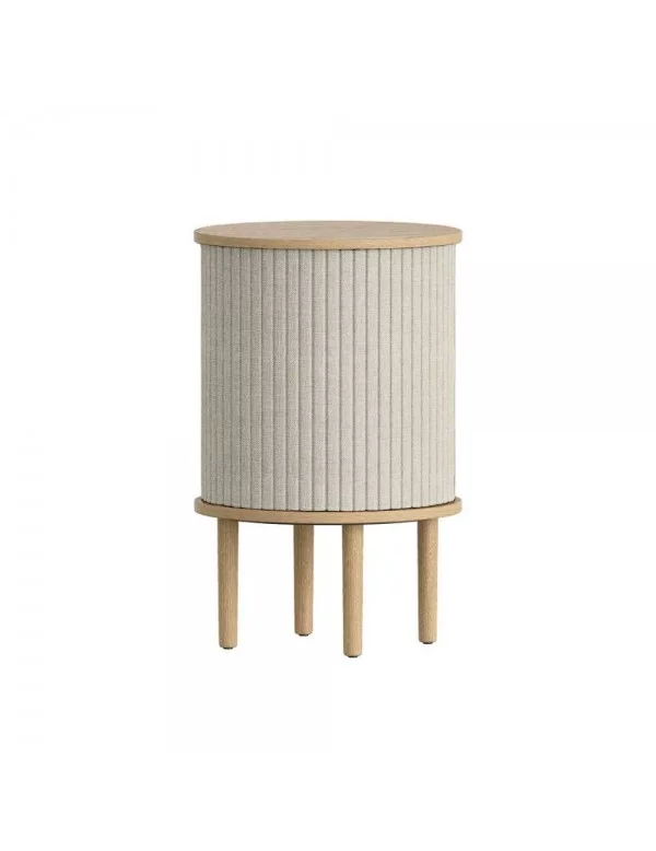 Scandinavian design side table Audacious - UMAGE light oak white sands