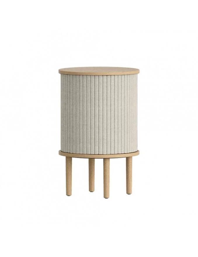 Skandinavischer Design-Beistelltisch Audacious - UMAGE Eiche hell weiß sand