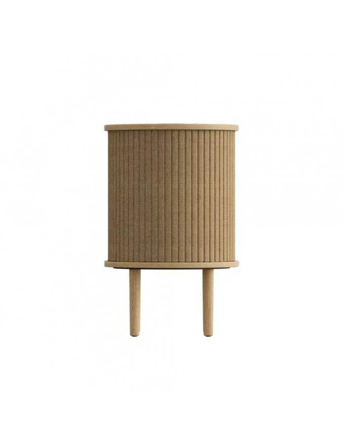 Mesa auxiliar de diseño escandinavo Audacious - UMAGE roble claro azúcar marrón