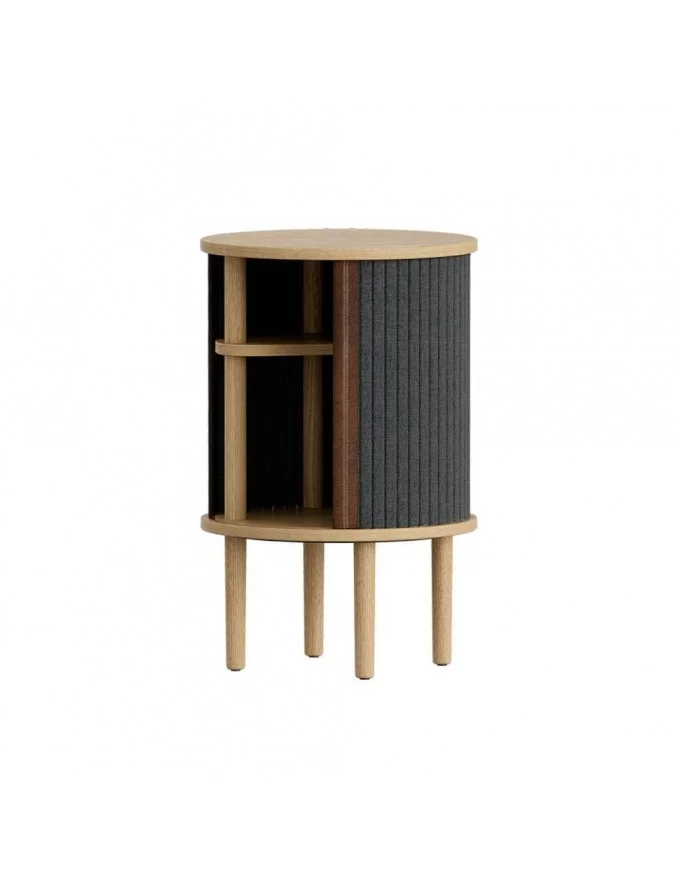 Mesa auxiliar de diseño escandinavo Audacious - UMAGE - roble claro / sombra