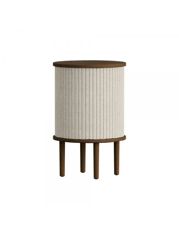 Scandinavian design side table Audacious - UMAGE dark oak white sands
