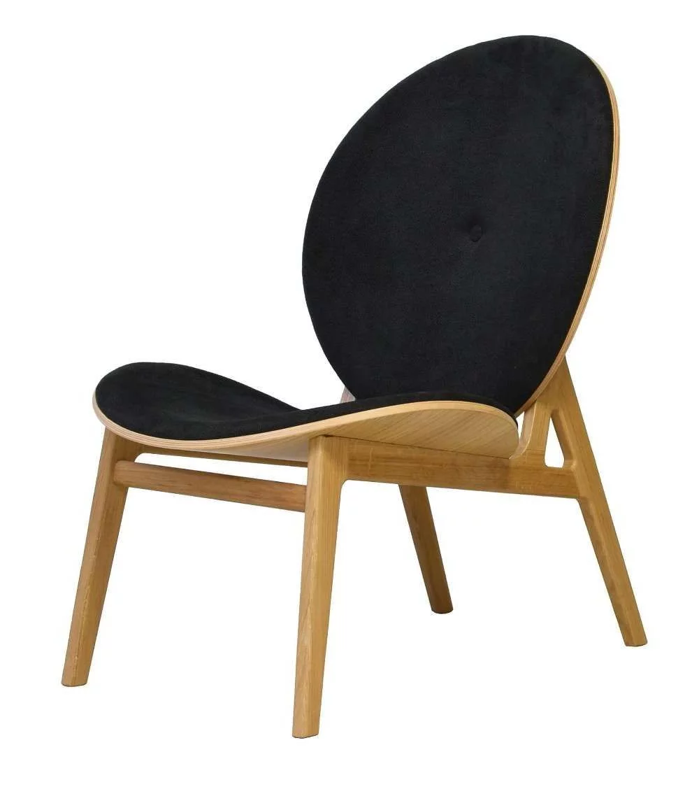 Scandinavisch design houten fauteuil HARMONIA - TAKE ME HOME