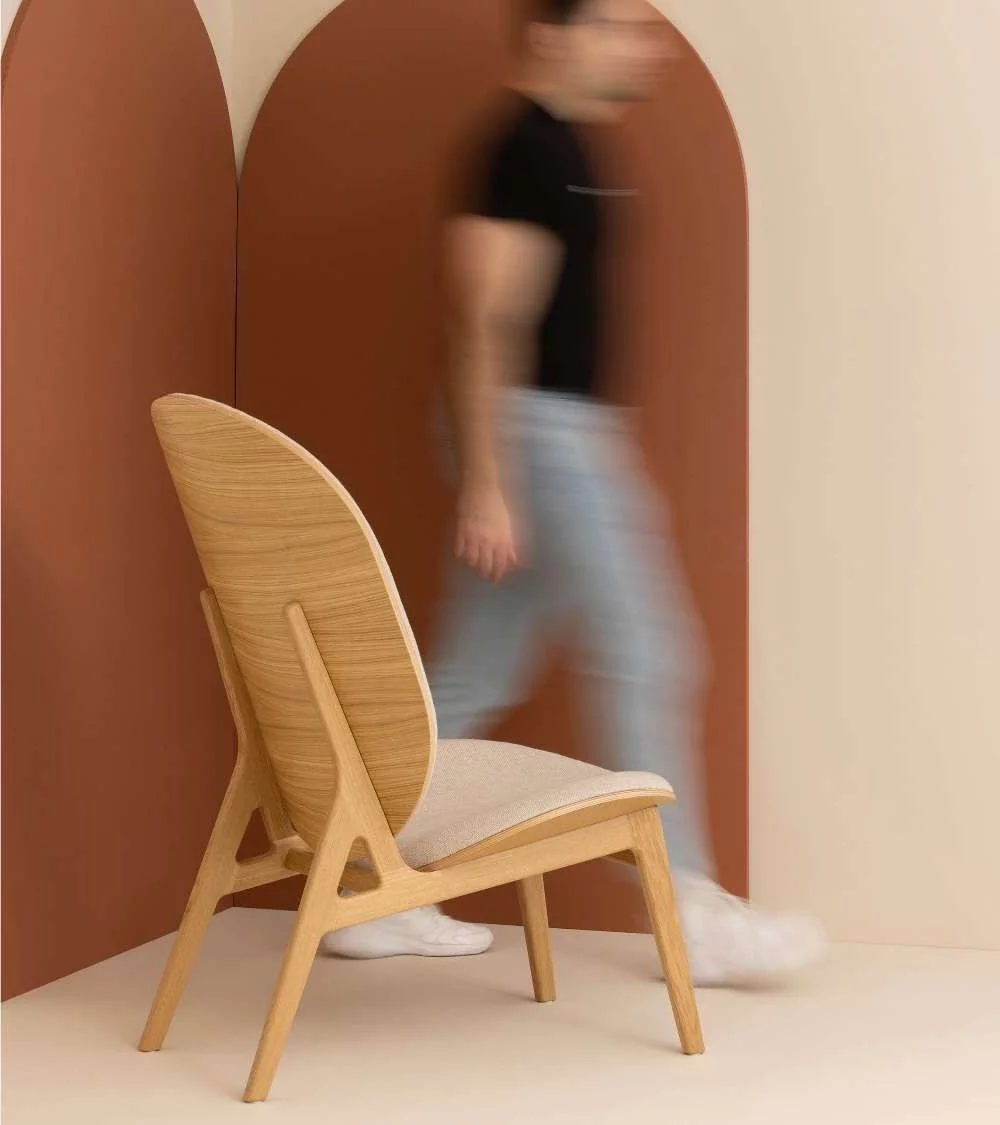 Holzsessel im skandinavischen Design HARMONIA HIGH - TAKE ME HOME