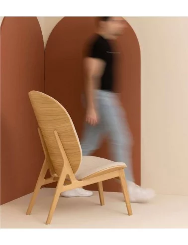 Scandinavian design wooden armchair HARMONIA HIGH - TAKE ME HOME