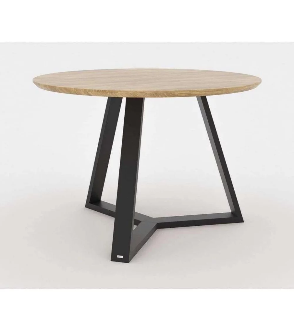 Round Wooden Dining Table Trio Take, Round Wooden Dining Table