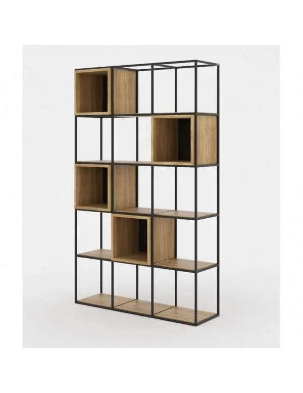 BOXER wood and metal bookcase - TAKE ME HOME