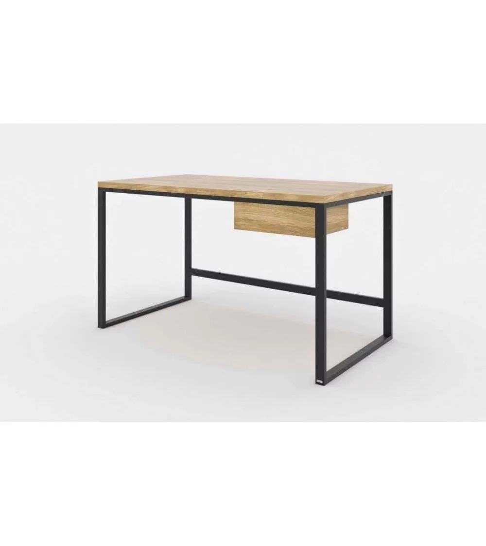Scandinavian design desk solid wood metal KAI take me home