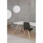 OBLIQUE prostoria design stoel in massief hout