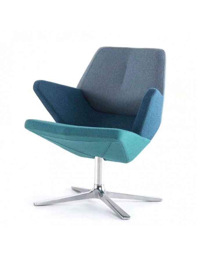 Petit fauteuil design TRIFIDAE - PROSTORIA vert