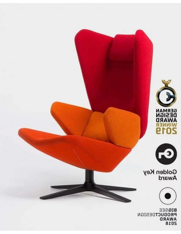 Loungestoel design fauteuil TRIFIDAE - PROSTORIA