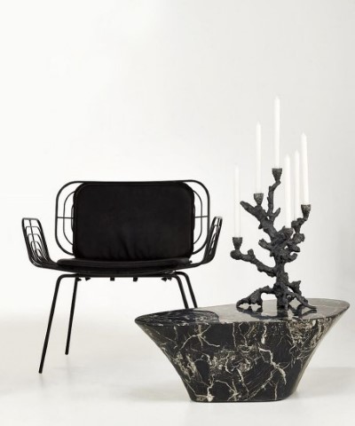 Designer Sessel aus Metall Boston Pols Potten