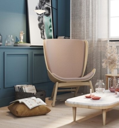 Scandinavisch design fauteuil the reader umag