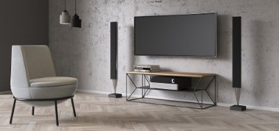 MAXIMO massief houten en metalen tv-meubel - TAKE ME HOME