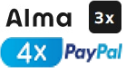 100% secure payment in 3X or 4X by CB or Paypal
